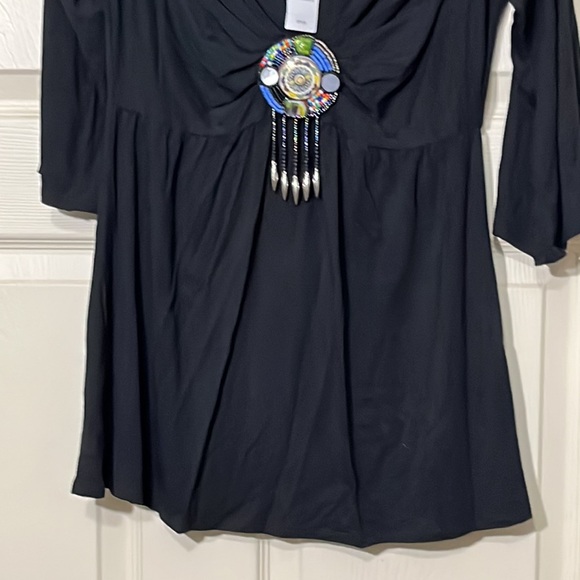 Boston Proper Center Detail Cs Top. Size-S.  New with Tags. - Picture 3 of 7